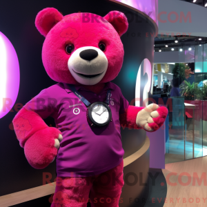 Disfraz de mascota Magenta...