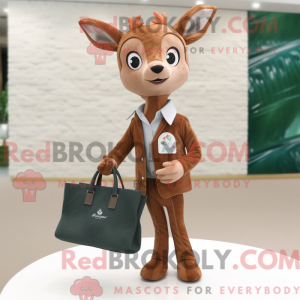 Roe Deer mascot costume...