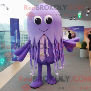 Lavender Jellyfish mascot...