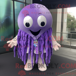 Lavender Jellyfish mascot...