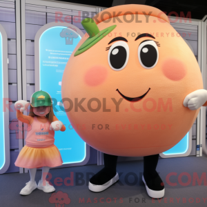 Peach Squash Maskottchen...