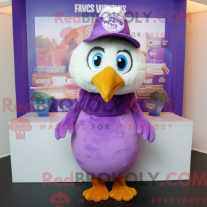 Lavender Turkey Maskottchen...
