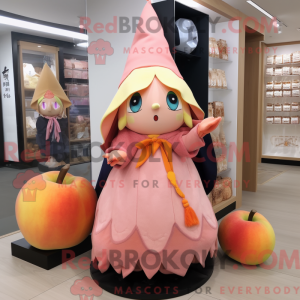 Peach Witch mascot costume...