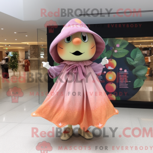 Peach Witch mascot costume...