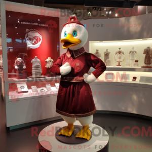 Disfraz de mascota del pato...