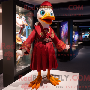 Disfraz de mascota del pato...