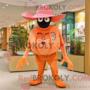 Peach Spider mascot costume...