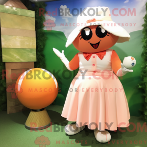 Personaggio mascotte Peach...