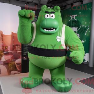 Costume mascotte Strongman...