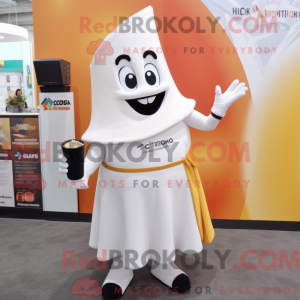 White Nachos mascot costume...