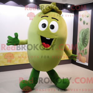 Olive Turnip mascot costume...