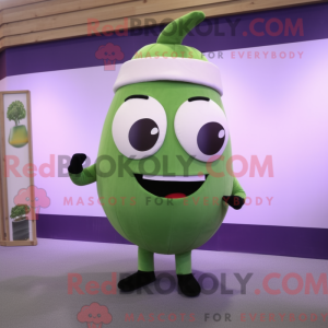 Olive Turnip mascot costume...