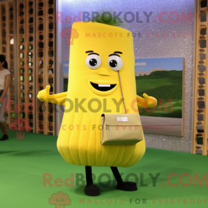 Gold Zucchini mascot...