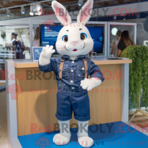 Navy Rabbit Maskottchen...