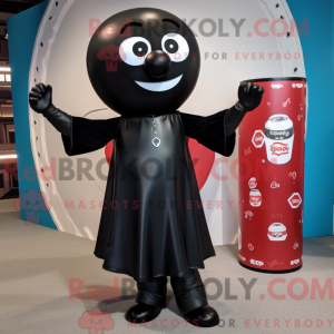 Black Soda Can mascot...