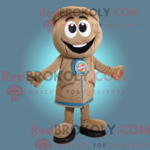 Tan Bagels mascottekostuum...