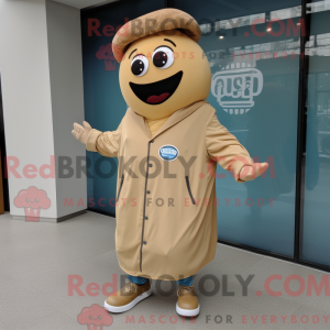 Tan Bagels mascottekostuum...