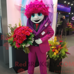 Disfraz de mascota Magenta...
