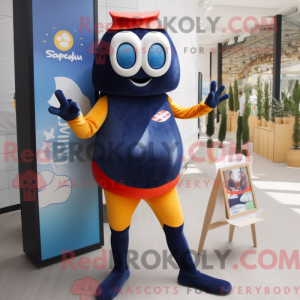Navy Shakshuka mascot...