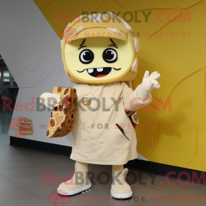 Cream Nachos maskot kostume...