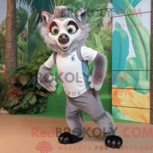 Disfraz de mascota Lemur...