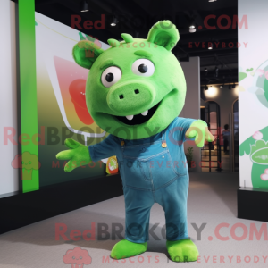 Figura de máscara de tecido...