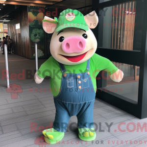 Figura de máscara de tecido...
