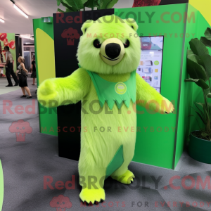 Lime Green Sloth Bear...