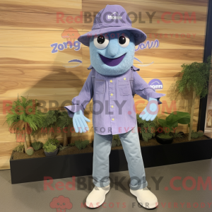 Lavendel Momentum maskot...