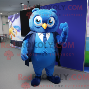 Blue Owl maskot kostume...