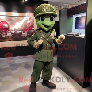 Green Beret Maskottchen...
