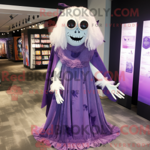 Lavendel Undead maskot...