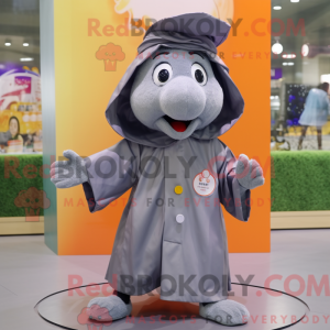 Gray Pho mascot costume...