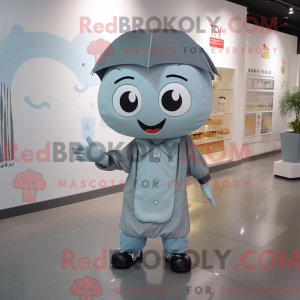 Gray Pho mascot costume...