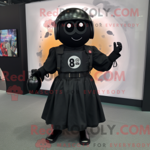 Black Grenade mascot...
