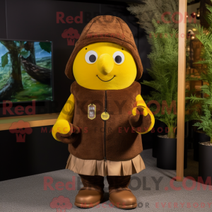 Maskottchenkostüm Brown...