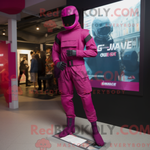 Magenta Gi Joe máscara de...
