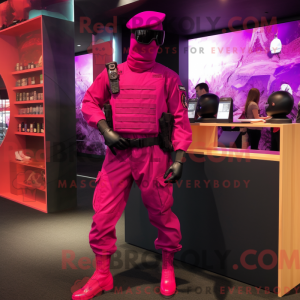 Magenta Gi Joe Maskottchen...