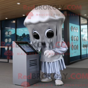 Silver Jellyfish mascot...