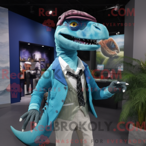 Disfraz de mascota Cyan...