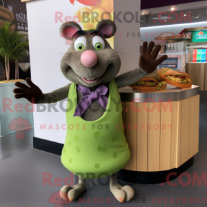 Olive Ratatouille mascot...