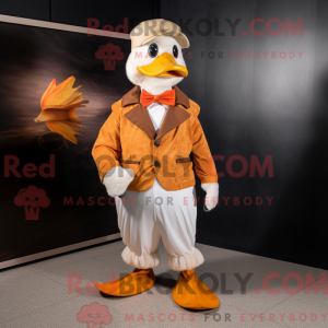 Rust Muscovy Duck mascot...