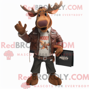 Rust Moose-maskotdraktfigur...