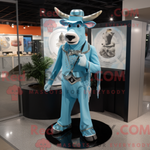 Disfraz de mascota Sky Blue...