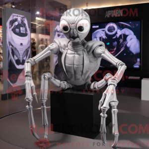 Silver Spider mascot...