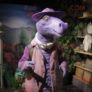 Lavender Parasaurolophus...