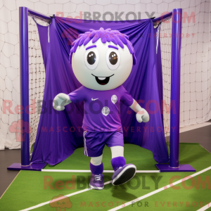 Purple Soccer Goal...