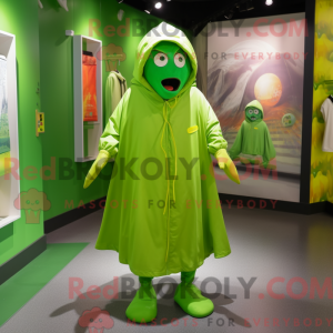 Lime Green Momentum maskot...