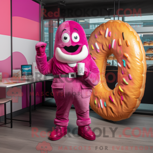 Magenta Donut...