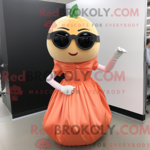 Maskottchenkostüm Peach...